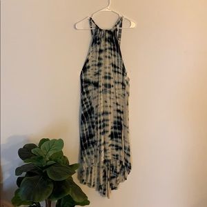 Tie Dye Open Back Dress